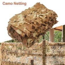 Woodland Camo Netting Desert Camouflage Military Net Hunting Sunshade Cover
