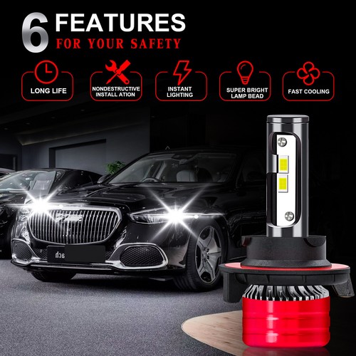 Bright LED Headlight Bulb For Ski Doo Gen 4 900 All Models 2019-2022 Skidoo Gen4 - Afbeelding 5 van 11
