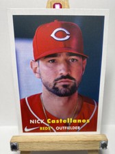 NICK CASTELLANOS 2021 Topps Archives 1957 Topps Baseball #26 Cincinnati Reds