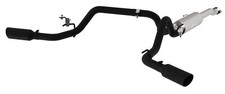 Mbrp 3 Black Cat Back Exhaust Fits 2016-23 Toyota Tacoma 3.5l Dual Exit Trd