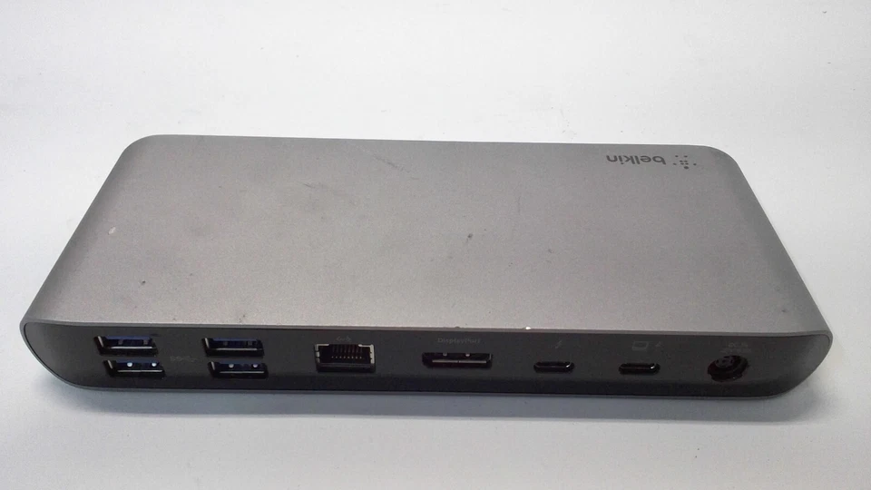 Belkin Thunderbolt 3 Dock-Pro F4U097 | USB 3.0 | DisplayPort | NO POWER ADAPTER - Image 2 of 2