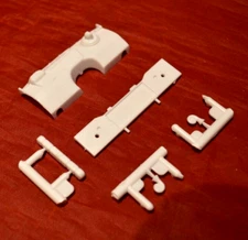 MPC 1968 Dodge Coronet R/T Radiator and Firewall 1/25