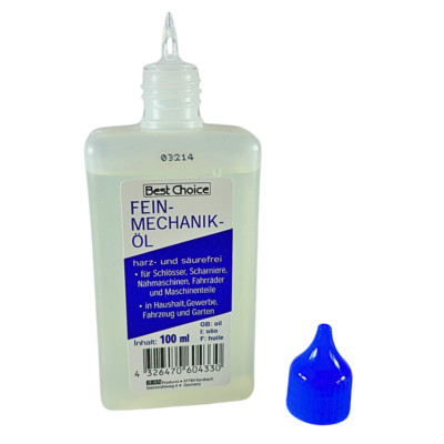Feinmechanikeröl 100ml Öl Feinöl Nähmaschinenöl Multifunktionsöl Harz& SäureFrei