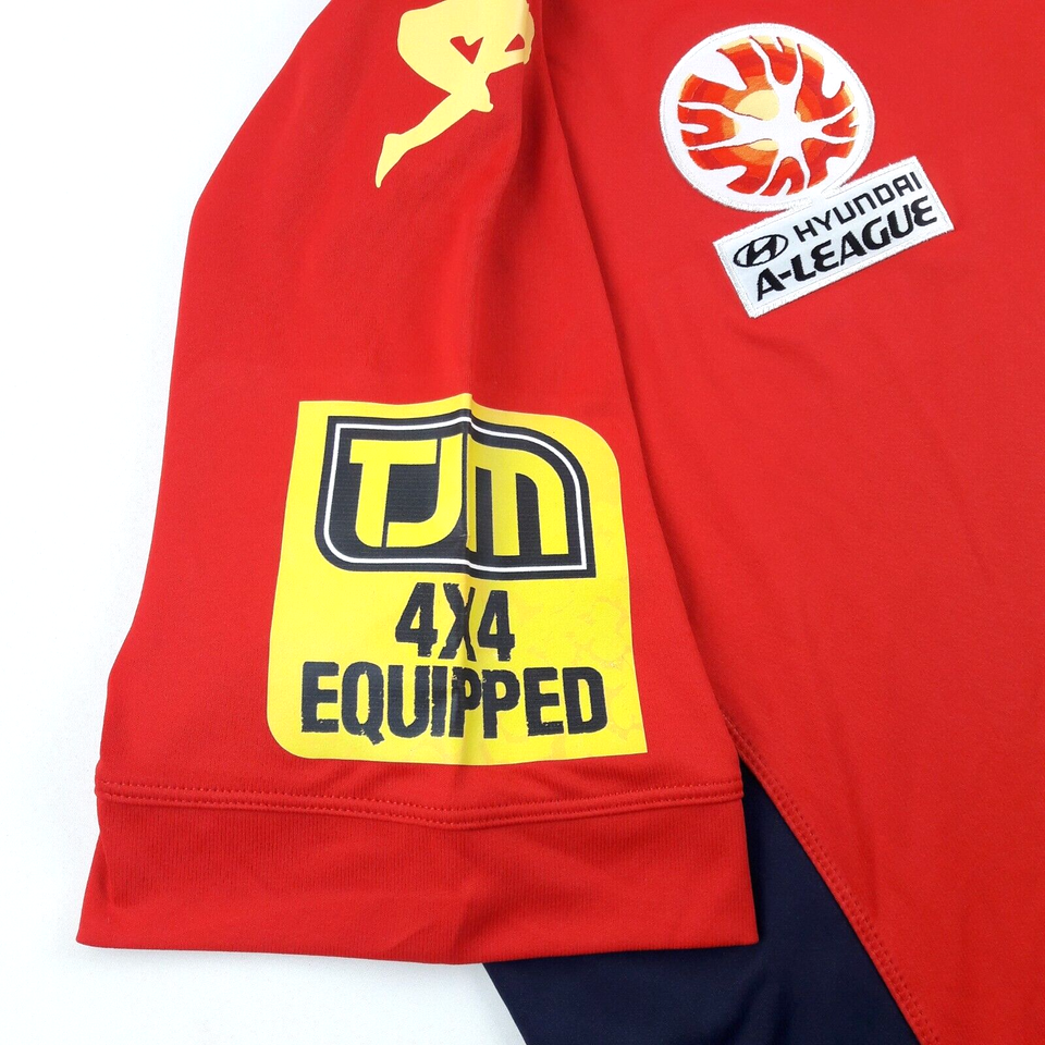 Adelaide United Football Shirt Kappa XL Home Kit Soccer Jersey 2013