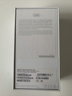 Apple iPhone SE Retail Box Only- Space Grey- NO DEVICE | eBay
