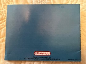 To The Earth NES Nintendo Juego Manual Solo Sello Ovalado