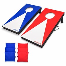 GoSports Compact Size Cornhole Bean Bag Toss Game - Youth Size - Indoor Outdoor
