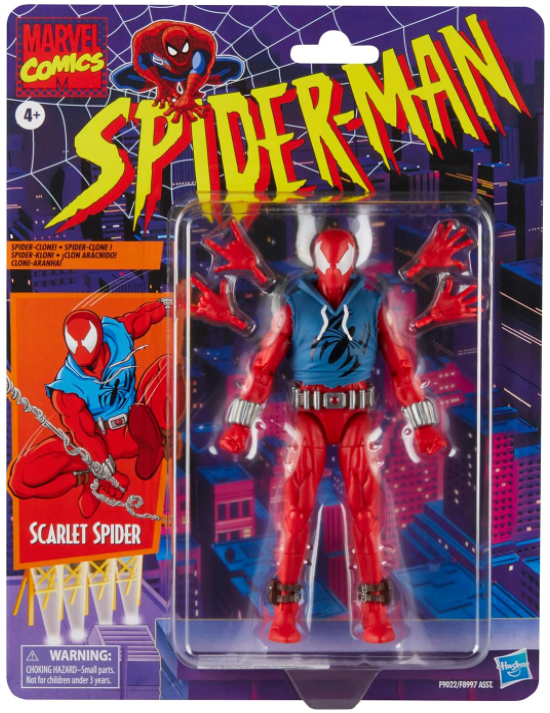 Hasbro Marvel Legends Series Scarlet Spider Spider-Man Collectible