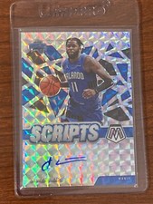 JAMES ENNIS 2020-21 PANINI MOSAIC SCRIPTS ORLANDO MAGIC AUTOGRAPHED CARD #SC-JEN