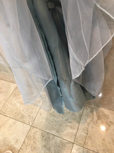 Orchid Lane Big Girls Sleevless Tulle Dress Blue Size 7 Holiday Dress - Picture 4 of 6