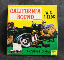 B W SUPER 8 MM, W.C. Fields California Bound, 5" Reel - No Sound , used
