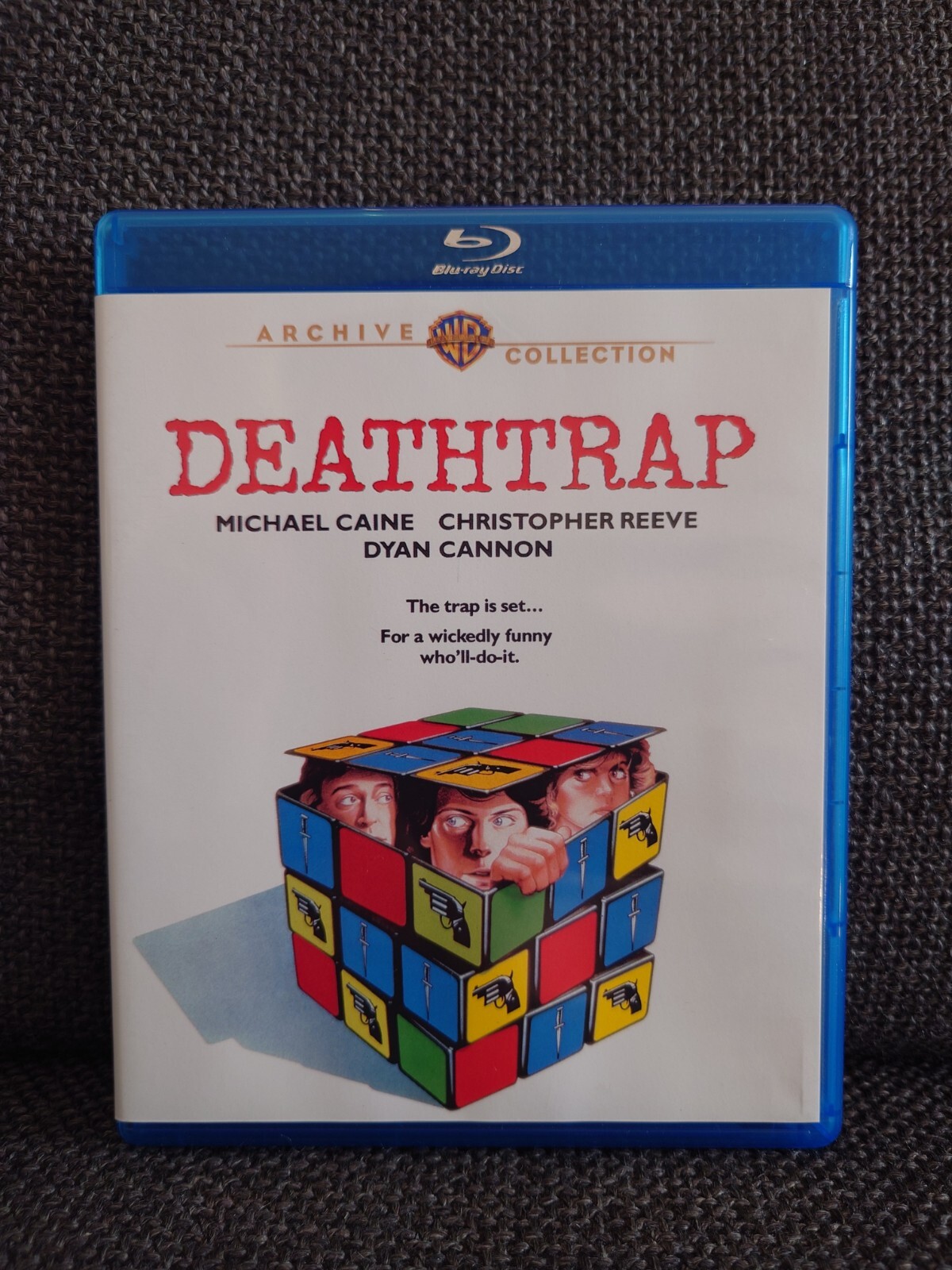Deathtrap - Blu-ray (1982) Warner Archive Collection Michael Caine USA import