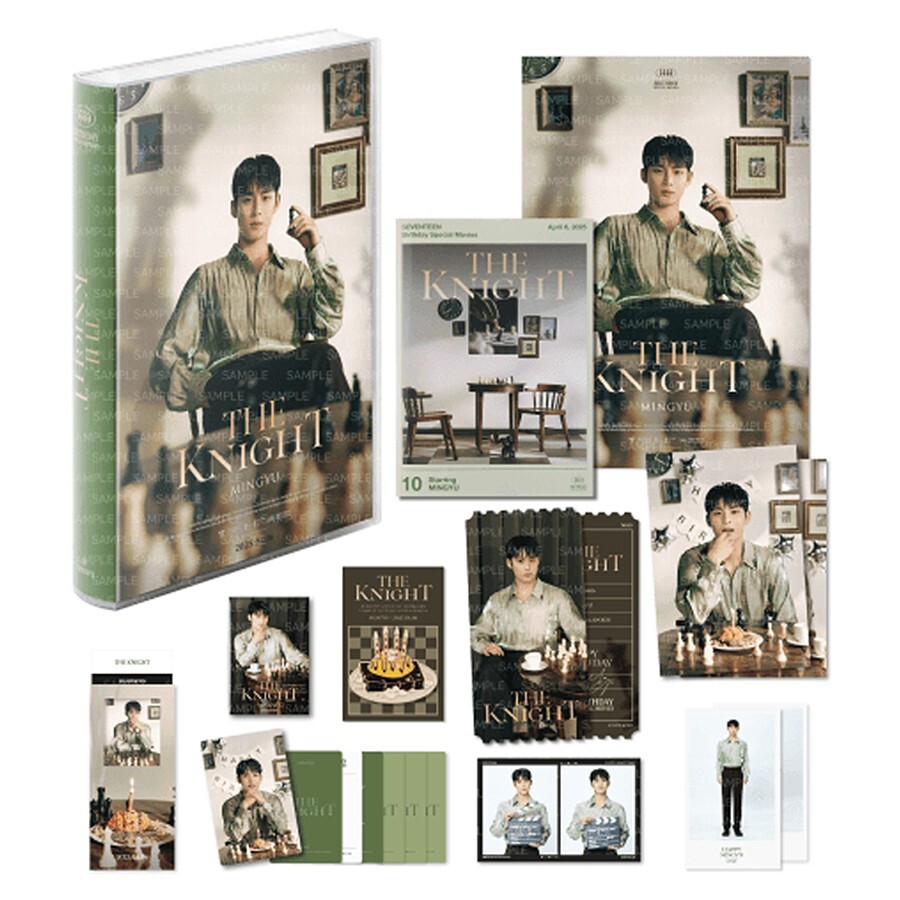 seventeen ミンギュ　birthday package トレカ SEVENTEEN HAPPY MINGYU DAY Birthday Box Ver.2 Weverse Japan