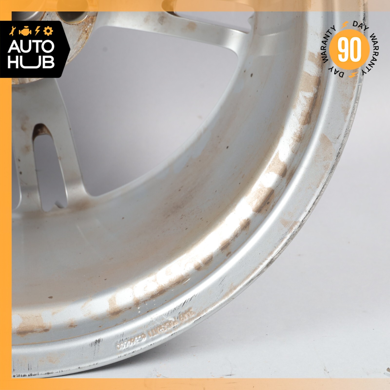Maserati GranTurismo M145 10.5 x 20 20" Rear Wheel Rim Silver 85360600 OEM