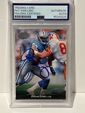 PAT SWILLING 1995 Upper Deck Silver Electric Signed Auto Autographed Lions PSA