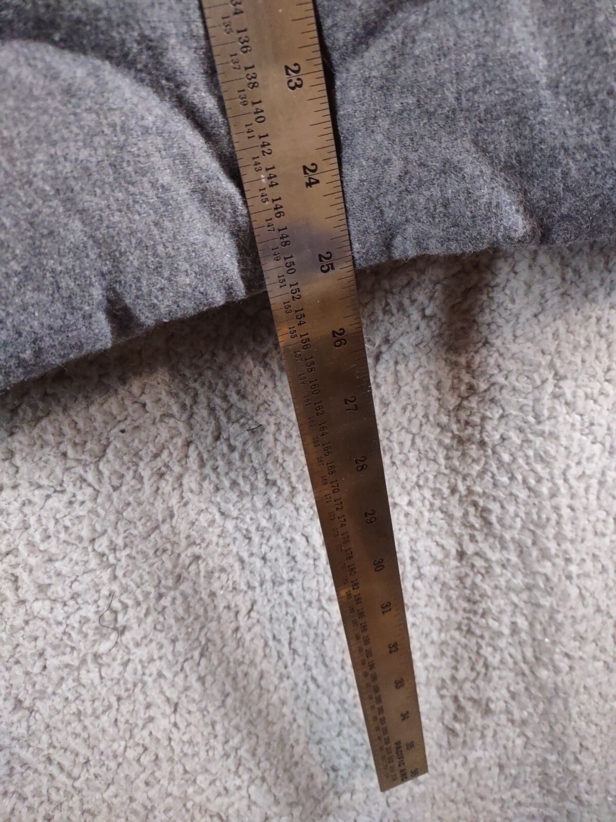 Gap Wool Blend Gray Primaloft Full Zip Down Alter… - image 13