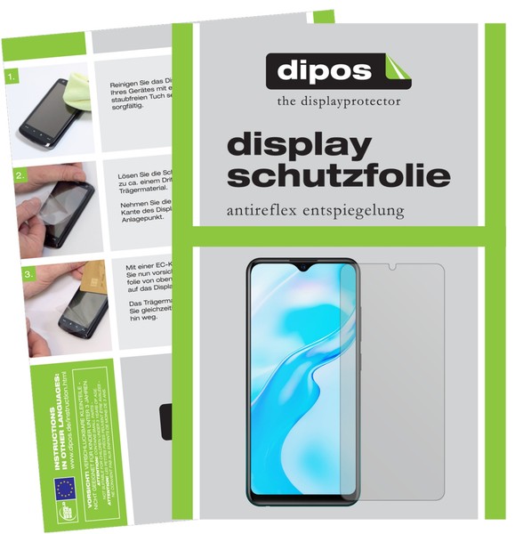 6X Schutzfolie FüR Vivo Y11S Matt Displayschutzfolie Folie Display Schutz Dipos-image