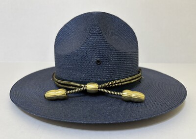 Rare Vintage 1970-80s Stratton Hat - MISSISSIPPI HIGHWAY PATROL MHP - Nice