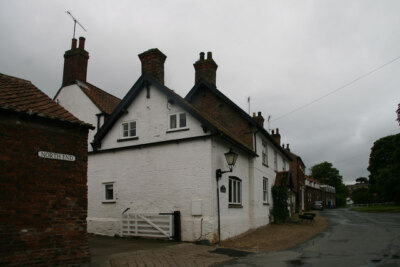 Photo 6x4 North End Bishop Burton Looking South on North End in the villa c2008