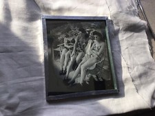 Mirror Picture . Hanging , Handmade 