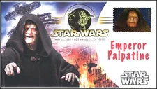 AO-4143c-3, 2007, Star Wars, DCP, Add On Cachet, Emperor Palpatine, SC 4143C