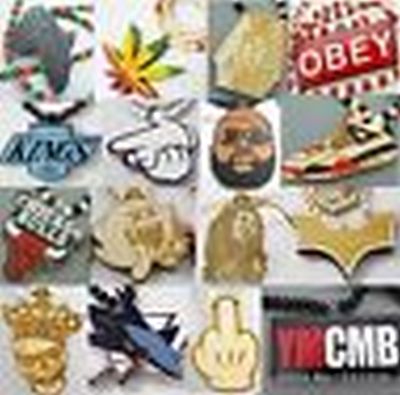 Emeco Holzkette  Hiphop NY Style Wood Classics Necklace Kette Holz  WN-100B  
