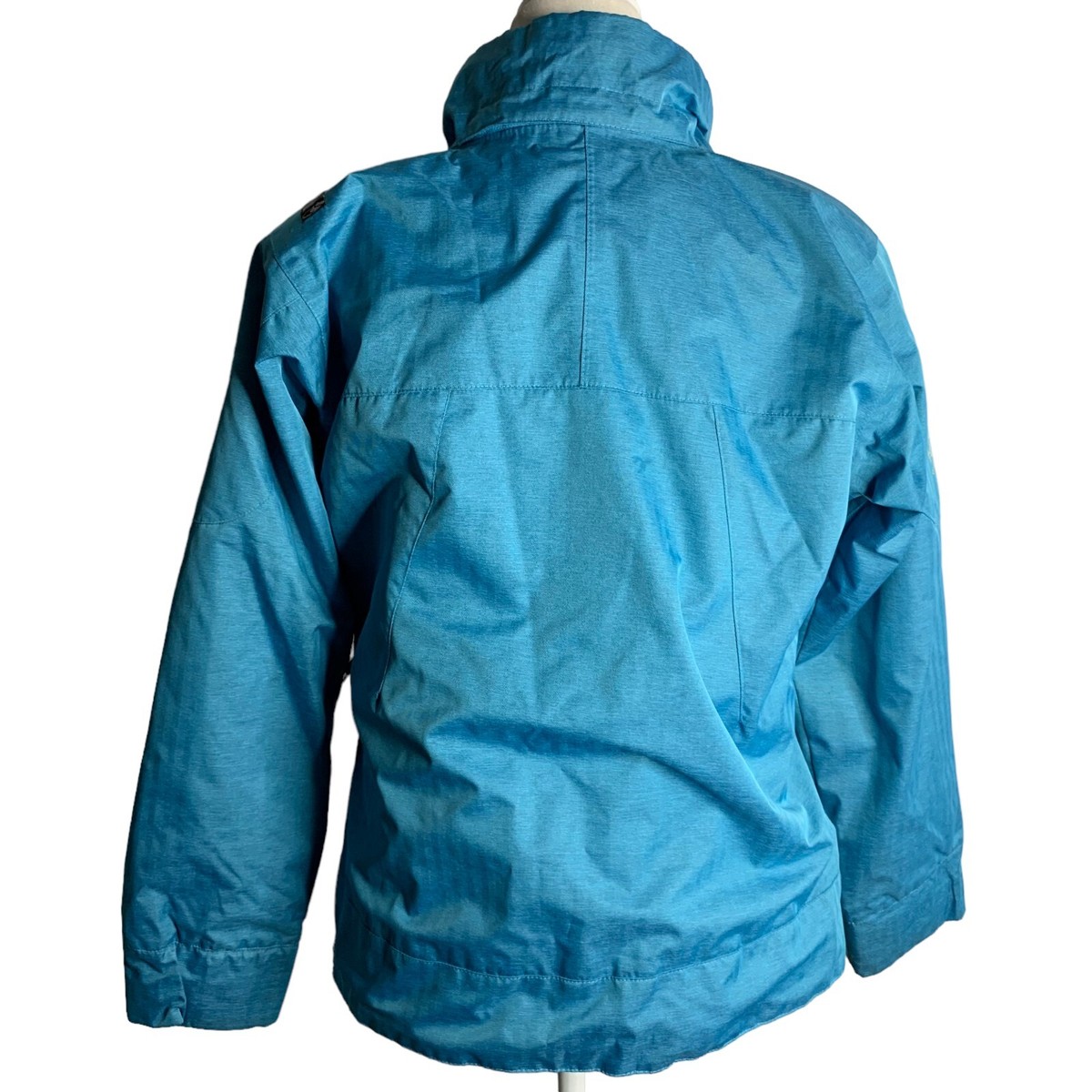 Bonfire Snowboarding Gold Series Jacket M Blue Fleece Lined Zip