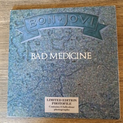Bon Jovil , Bad Medicine , Limited Photofile single, 1988