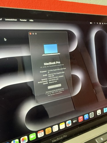 Apple MacBook Pro 13,3 Zoll (256GB SSD, Intel Core i5-8279U, 2,4GHz, 8GB RAM) - 第 3/10 張圖片