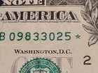 $1 FRN 2013 Filled In Star Error. 99/70% Very Rare. — photo 3