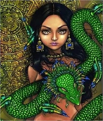 Jasmine Becket-Griffith Priestess of Quetzalcoatl (Merchandise)