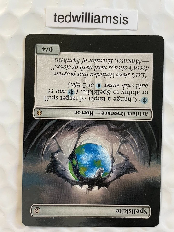 Spellskite (159/181) MtG New Phyrexia Altered Art Extended & Borderless - Image 4 of 4