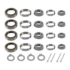 Trailer Hub Wheel Bearing Kit 25580 25520 14125A 14276 with Double Lip Grease