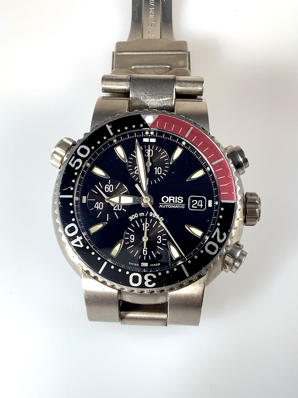 Oris Divers Titanium Chronograph Automatic Ref.75… - image 11