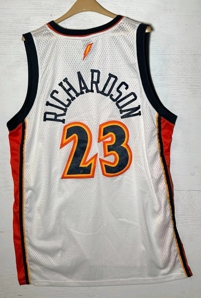 Camiseta vintage Adidas Golden State Warriors Jason Richardson 3XL NBA #23 Foto 2 de 4