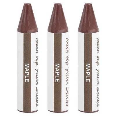 For wood - wood putty, 3 wax sticks repair, maple color