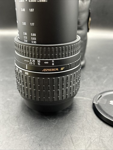 SIGMA DL HYPERZOOM 28-300mm f/3.5-6.3 Lens W/Tiffen Polarizer Lens 72mm BB9 - Picture 7 of 10