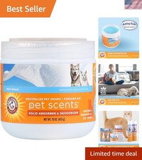15 Oz Pet Odor Eliminator Gel - Long-Lasting Fresh Breeze Deodorizer for Homes
