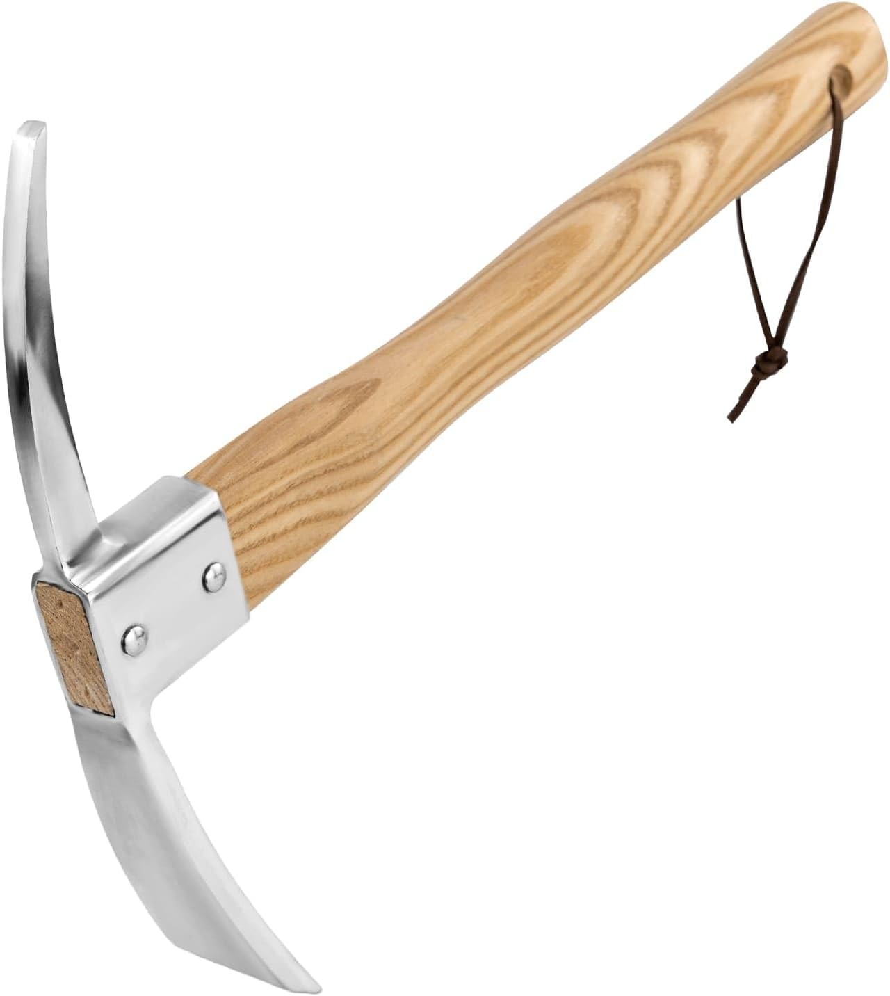 Pick Mattock Hoe Garden Pick Axe Planting Hoe Tool 15inch with Hardwood Handle f