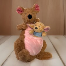Disney Kanga  Roo Winnie the Pooh Plush Set