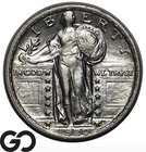 1920 Standing Liberty Quarter, Better Date, Choice AU++