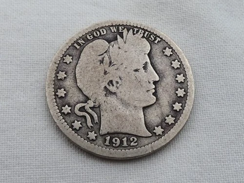 1912 P U.S. Barber Head Quarter GR-13