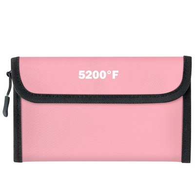 Fireproof Waterproof Document Bag - 5200°F Water Resistant Fire Proof Money B...
