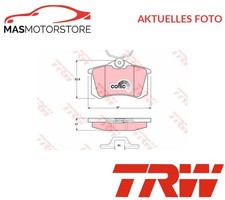 SATZ BREMSBELÄGE BREMSKLÖTZE HINTEN TRW GDB1328 A FÜR VW GOLF IV,GOLF III