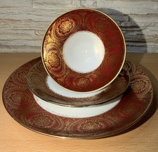 Winterling Kirchenlamitz Bavaria - Sammelgedeck / Kaffeegedeck 3 tlg. Gold Dekor