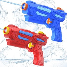 Water Guns for Kids, 2 Pack Leakproof Squirt Guns, Small Water Blaster Pistol...