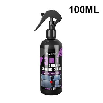 3In1 Car Ceramic Coating Liquid Polish Nano Crystal Hydrophobic 100ML