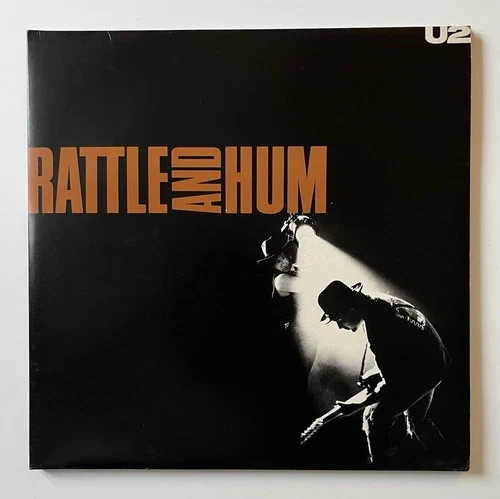 U2 - Rattle And Hum 2x Vinyl LP Record 1988 UK Island - 1988 EX