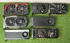 Joblot Of 7 Graphics Cards 1060, 850 Ti, 670, 1070, 1660 Etc - untested