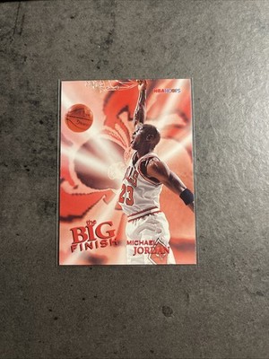 Michael Jordan # 176 The BIG Finish NBA Hoops 1996-97 Englisch Mint Vintage